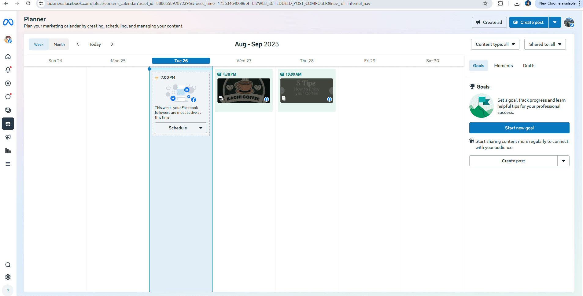 Social Media Management & Marketing project screenshot